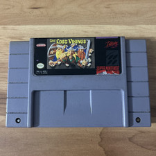 The Lost Vikings SNES (Super Nintendo Entertainment System) Authentic, Tested