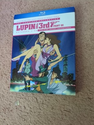 Lupin the 3rd Part 3 III Pink Jacket Adventures Blu-Ray Discotek Anime Third