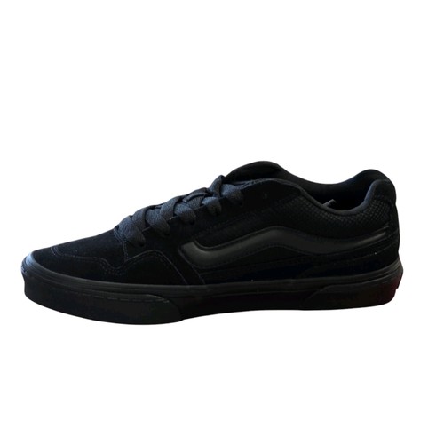 VANS Men's Sneakers Caldrone Suede Mesh Black Black Size 8US 7UK 40.5EU NIB - Picture 3 of 6