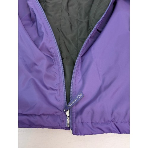 Vintage Breeders Cup Jacke Herren 2018 Churchill Downs UAE Nylon Lila Größe S - Bild 6 von 14