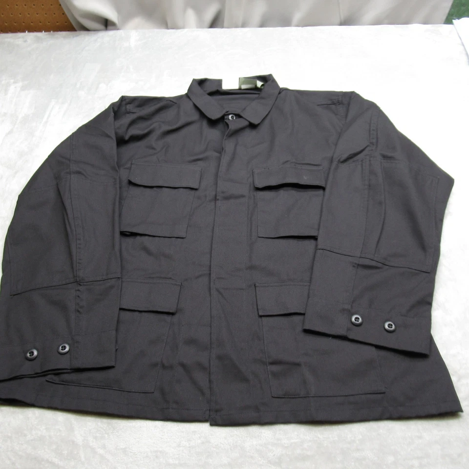 Propper Tactical Field Shirt Mens XLarge Black Military Rugged Workwear Durable - Image 2 of 4