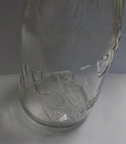 J.H. Rich Dairy geprägte Pint Milchflasche "für die Gesundheit" - Bild 3 von 10