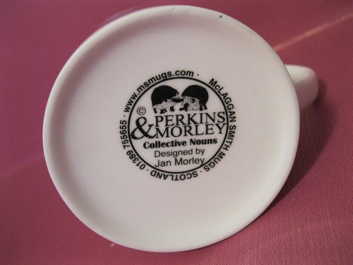 A Parliament of Owls Collective Nouns Bone China Mug Jan Morley McLaggan Smith - Bild 4 von 6