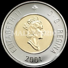 🇨🇦​ 2001 CANADA 2 DOLLARS UNCIRCULATED FROM MINT SET