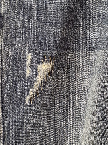 Wrangler Straight Fit Jeans Relaxed Fit Bootcut Baggy Y2K Denim Größe 36x30 - Bild 5 von 10