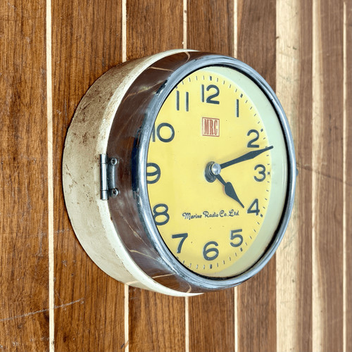 Vintage Marine Radio Co Sekundäruhr - Original Verkabelung - Bild 4 von 8
