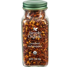 Simply Organic Crushed Red Pepper, Certified | 1.59 oz | Ounce 