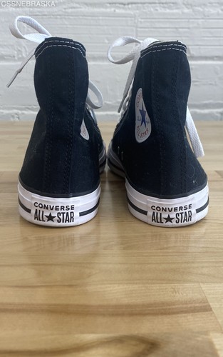 Converse All Star Sneakers High Top Black - Size Men.7 Wom.9 - Picture 5 of 12