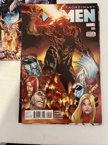 EXTRAORDINARY X-MEN. NUMBER'S 1-7. (7 ISSUE MARVEL 2016 COMICS) - Picture 6 of 22