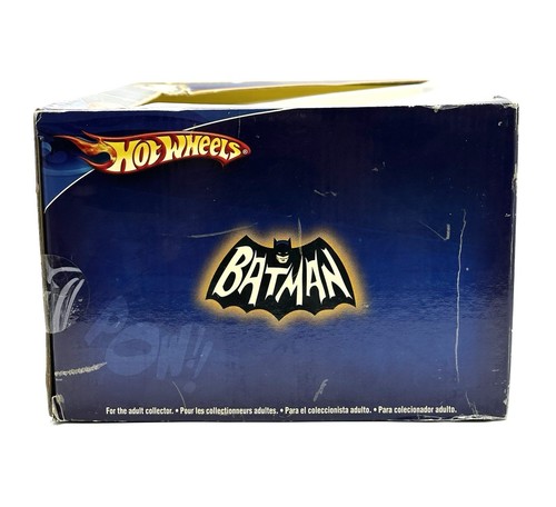 2009 Hot Wheels 1:12 1966 Batman TV Series BATCYCLE & SIDECAR NIB - Picture 7 of 9
