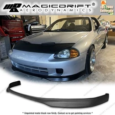For 93-97 Honda DelSol JDM TR Type-R Style Front Bumper Lip Chin Spoiler Painted