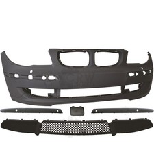 Set Stoßstange vorne + Zubehör 1er BMW E81 E87 Bj. 07-11 für SRA nur Limousine