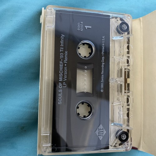 Souls Of Mischief – 93 'Til Infinity 1993 1st - Cassette Single RARE Jive - Picture 6 of 6
