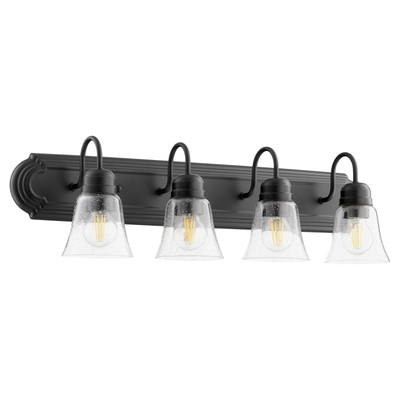 Quorum International 5094-4-2 4 Light 30''W Bathroom Vanity Light - Noir