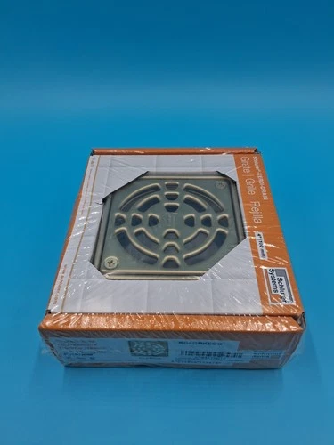 Schluter Systems Kerdi Shower Drain Kit - 4 Inch Grate (KD4GRKECG) Gold Finish