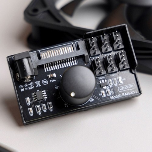 Computer Fan Speed Controller High Power Hub Sata Power Controller NAS ServerFan - Afbeelding 6 van 6