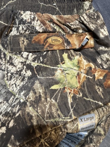 Mossy Oak Camo Waterproof Reversible Laminated Hunting Pants New XL Polyester - Picture 7 of 7