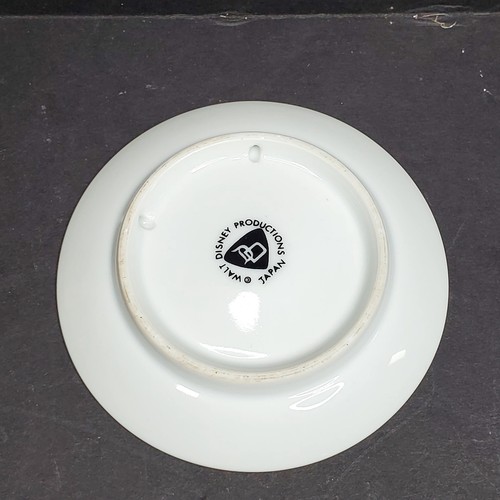 Vtg Walt Disney World Small Trinket Dish Hanging Plate Cinderella's Castle 4" - Picture 2 of 5