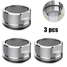 3pc Brass Water Saving Tap Aerator Replaceable Filter Mixed Nozzle For M24 /new