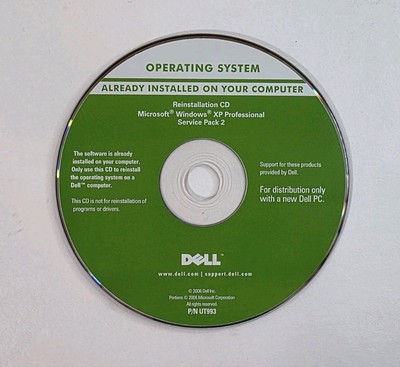 Microsoft Windows XP Professional Service Pack 2 DELL