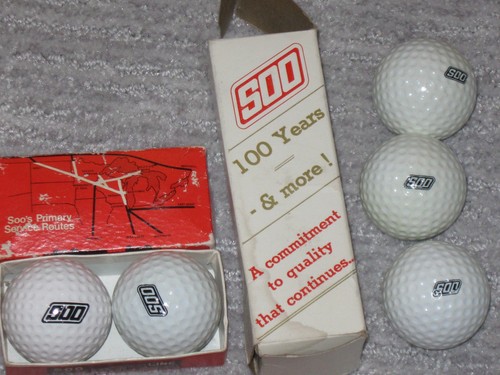 Lot of (14) Vintage Soo Line Railroad Golf Balls - Picture 3 of 5