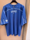 Vintage 90s Nike Duke Warm Up Shirt Basketball Nike Center Swoosh Size Xl
