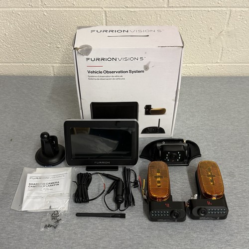 Furrion Vision S - 7 Inch Monitor - Rear RV Camera and Marker Light