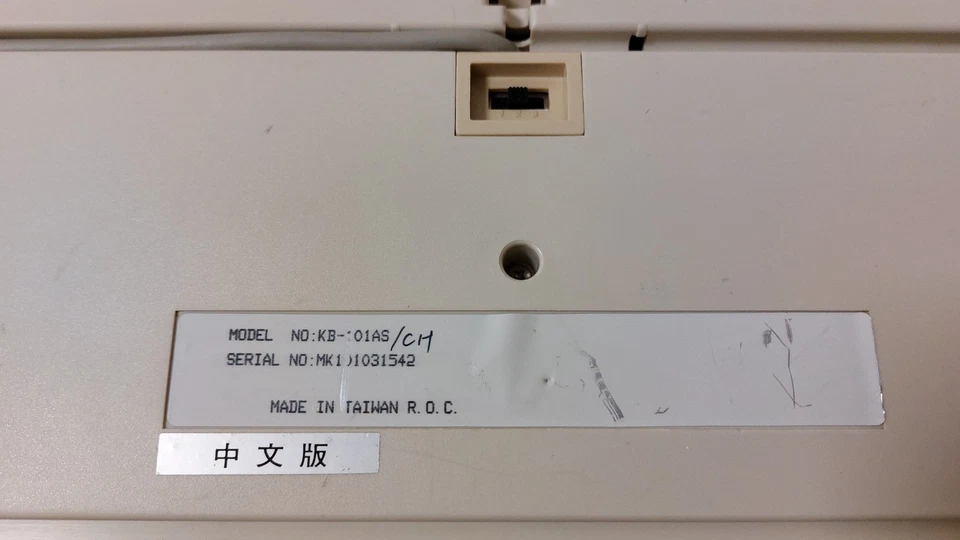 Acer KB-101AS Keyboard Vintage Keyboard SKCM Blue Alps and Doubleshots - Image 3 of 4