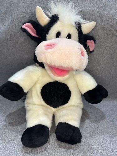 24K Polar Puff Kuh Handpuppe Stofftier Plüsch 15 Zoll Spezialeffekte Spielen Talkin
