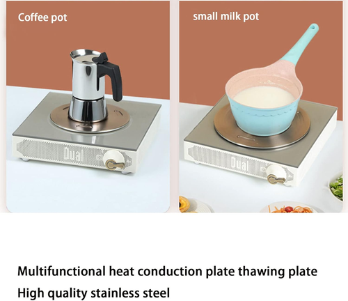 Induction Cooktop Mat, Induction Converter Heat Diffuser Simmer Ring Plate,Stain - Picture 5 of 12