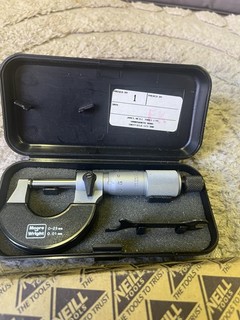 Moore and Wright 200 Series Micrometer Measure Tool 0 25mm MW200 01