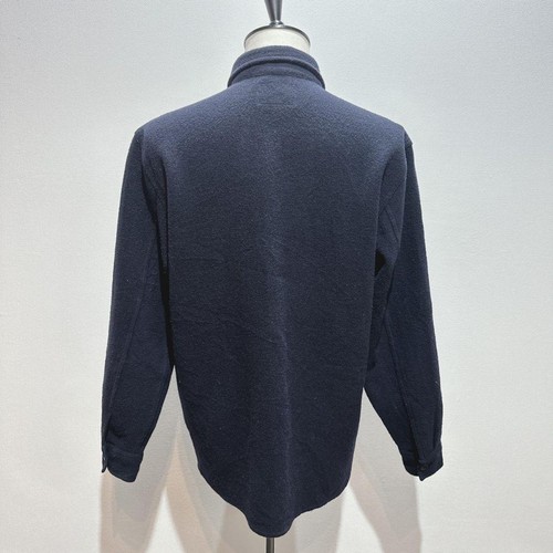 Carhartt Owen Shirt Jac Work Jacket Navy Men’s L, Wool, No Damage - Picture 8 of 13