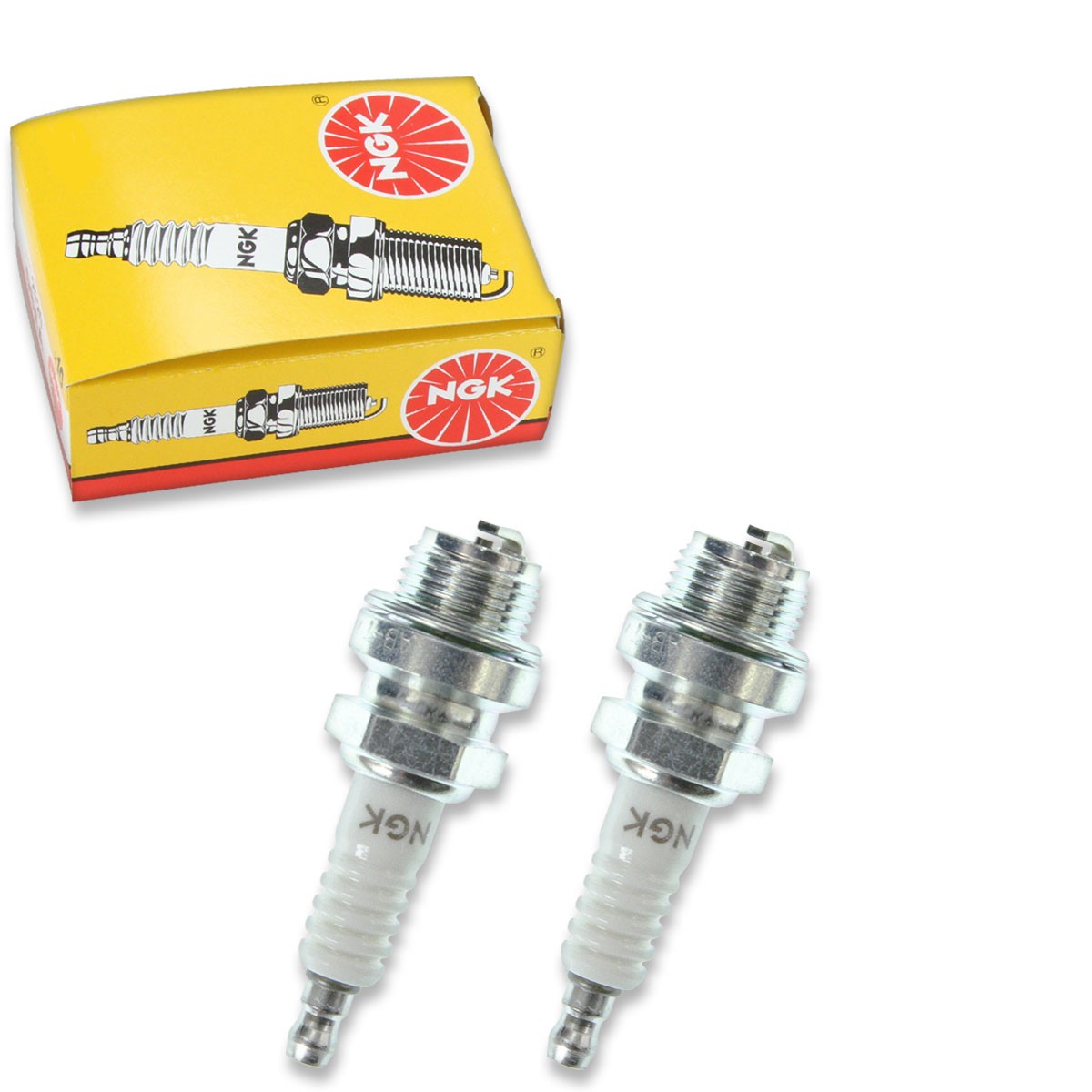 2 pc NGK 3010 AB-7 Standard Spark Plugs for TC83 S83F RD16 R7 MW22 M7AC M5AC xz