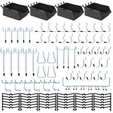 Daanxw 1/4 inch Heavy-Duty Pegboard Hooks Only Suitable for 1/4" Pegboard Boa...