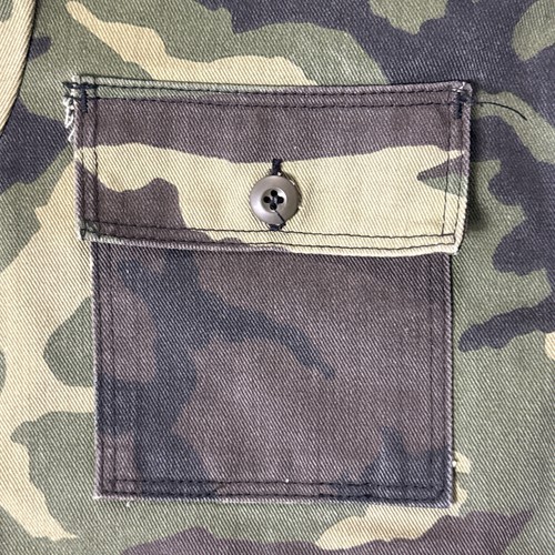 Vintage Pointer Brand Camo Chore Jacket Coat Camoflage USA 90s Military XL - Picture 9 of 14