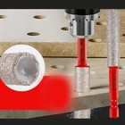 Grinding Drill Bit 681012mm Hex Shank for Dry Drilling Tiles Glass Use