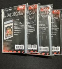 Ultra Pro One-Touch Resealable Bags 4 Packs of 100, 400 Total Bags