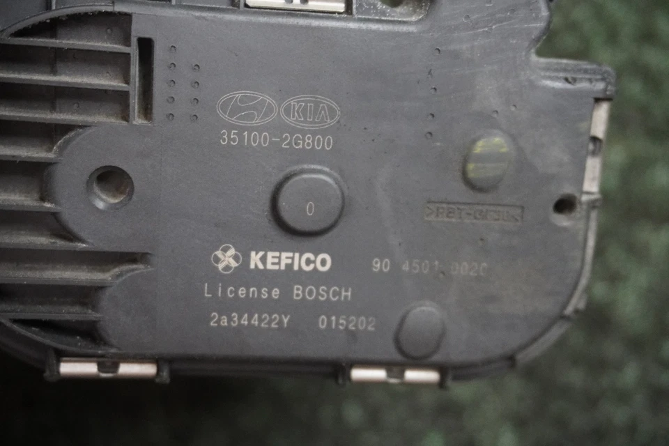 Hyundai Sonata 2013 2014 2015 motor 2,4 L carrocería del acelerador fabricante original 93 k millas 351002G800 Foto 4 de 4