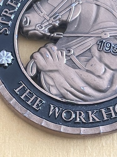 U.S. Army Mission Support Battalion Challenge Coin Fort Knox The Workhorse BN - Bild 7 von 13