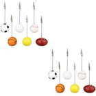 12 PCs praktische Nachrichten Clips Desktop -Kartenclips wiederverwendbares