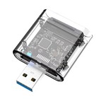 M2 NGFF SSD-Gehäuse M.2 auf USB 3.0 Gen1 5 Gbit/S Hochgeschwindigkeits-SSD-6233