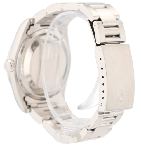 Rolex Mens Watch Datejust 16220 Gray Roman Dial 36mm Stainless Steel - Picture 4 of 8