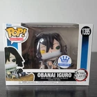 🔥Funko Pop! Demon Slayer: Obanai Iguro #1395 Rare Funko Shop Exc. W/Protector🔥