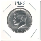 1965 KENNEDY HALF 40% SLVR JUST UNDER UNCIRCULATED