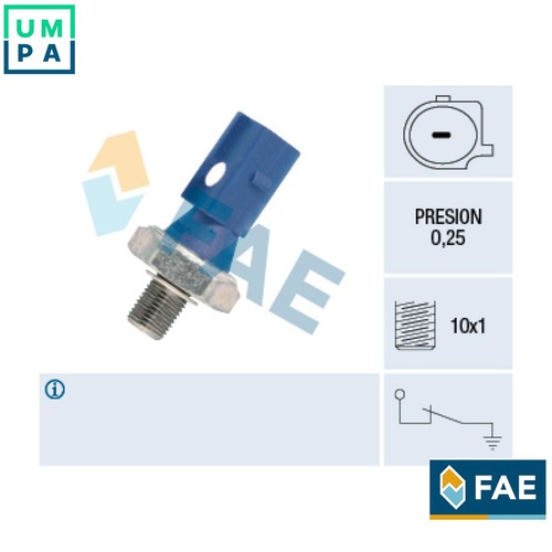 OIL PRESSURE SWITCH 12870 FOR VW NEW/BEETLE PANEL/II/Box/Body/MPV VAN/MULTI/IV - Picture 1 of 9