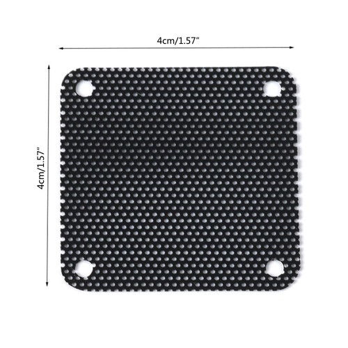 Computer Mesh Dustproof Cover Chassis Dust Cover DIY PVC for Case Fan Dust Filte - Afbeelding 7 van 17