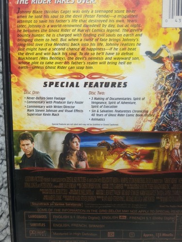 Ghost Rider (Two-Disc Extended Cut) Blockbuster - Picture 3 of 6