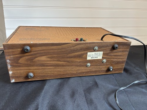 PANASONIC MODEL RE-6516 AM-FM TABLE TOP RADIO WALNUT CASE 1960s Tested - Picture 5 of 8