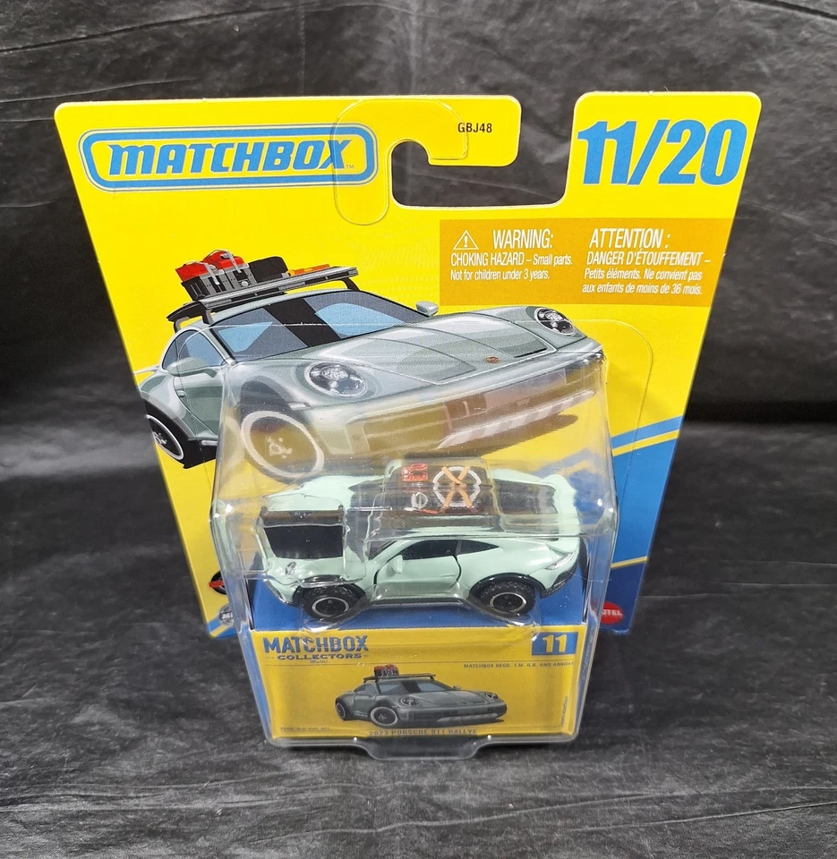 MATCHBOX COLLECTORS 2023 PORSCHE 911 Rallye - 11/20 NEW FREE SHIPPING  - Image 3 of 4
