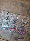 3 Vintage Keychain Foire Internationale De Lyon 1962 And 1965